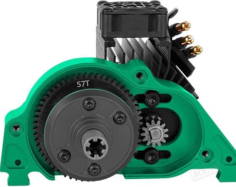 RC Center Gearbox Case & 57t Center التفاضلي مع ترقيات Pinions جزء 1/10 Kraton 4x4 4S BLX Outcast 4x4 4S BLX 1/8 MOJAVE 4X4 4S BLX in Kuwait