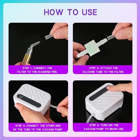 Electric Diamond Art Painting Pen with Adjustable Suction, 3 Mode Suction and Low Noise Wireless Vacuum Diamond Painting Pen Kits with Storage Case for Adults & Kids in Saudi Arabia