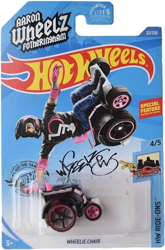 Hot Wheels Wheelie Chair ، [Black/Pink] 22/250 Ride Ons 4/5 in Saudi Arabia