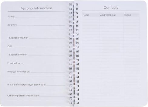 Christian Art Gifts 2026 Compact Spiral-bound 12 Month Planner for Women: Be Still & Know Encouraging Scripture, Daily Planning, Organizing, Reminders, Appointments, Cute Teal Multicolor Floral & Gold in Kuwait