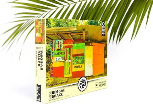 Stamp Chronicles 1000 قطعة لغز للبالغين | ألغاز بانوراما مستوحاة من الجامايكيين من قبل SG مع ملصق كامل الحجم ، وقطع مميزة ، وهدية مثالية للعائلات وعشاق الفن الكاريبي in Saudi Arabia