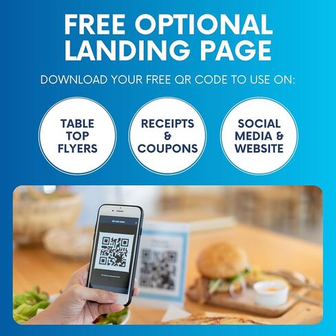 Google Review Tap Card by Revuzee (3 Pack) مع رمز الاستجابة السريعة وشعارك المخصص | NFC وعلامة رمز QR مخصص للأعمال | يتضمن التحليلات والصفحة المقصودة القابلة للتخصيص | أبيض in Kuwait