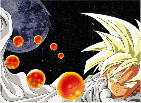 Collectible Medium Crystal Glass Stars Balls Dragon Ball(27,35,43,57,76MM in Diameter) (D-4.3) in Saudi Arabia