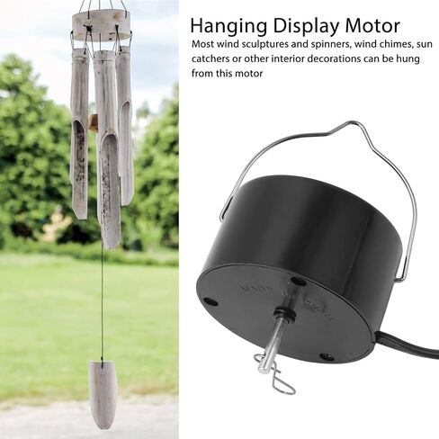 Walfront Hanging Display Motor ، 30 ، Wind Spinner Motor Motor Motor Motor RPM Plugin Electric Move ، OneButton Switch ، 3 kg load for Sun Casher (US Plug 110V) in Kuwait
