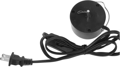 Walfront Hanging Display Motor ، 30 ، Wind Spinner Motor Motor Motor Motor RPM Plugin Electric Move ، OneButton Switch ، 3 kg load for Sun Casher (US Plug 110V) in Kuwait