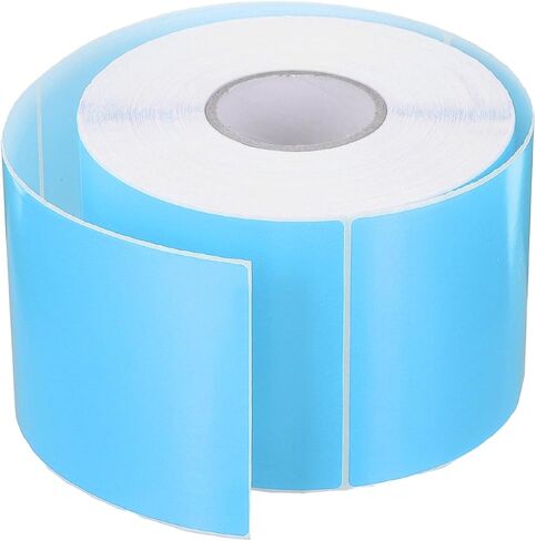 PATIKIL 3 x 5 Inch Rectangle Inventory Color Coding Labels 1 Roll, Square Self-Adhesive Inventory Label Stickers for Office Home Organization Name Tags, 500 Per Roll, Gray in Saudi Arabia