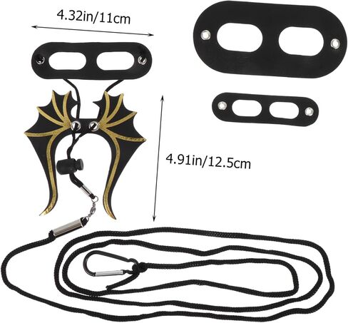 Sosoport 1SET Leopard Gecko Harnesses Lizard Leash Traction Rope Pet reptiles tharness in Kuwait