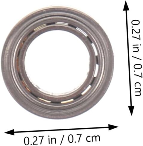 dechous 10pcs 4x7x2mm RC Car Steel Brading Presace for 144001 144010 124016-18 K969 K989 P929 in Kuwait