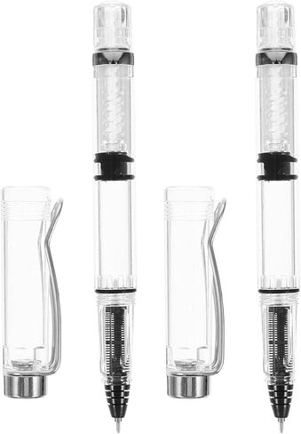 Stobok 2PCS Piston Fill Fill Lebals ، 0.38mm Point Point Absable Abels for Corte Critting Callergraphy ، 5.51 inch in Saudi Arabia