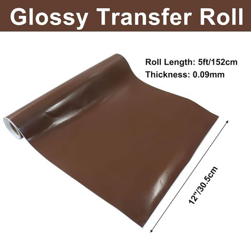 Luomorgo Gold Permanent Vinyl Roll - Glossy Waterproof Adhesive Vinyl for Cups, Windows, Home Decals, Outdoor Signs & Scrapbooking (12" x 5FT, 1 Roll) in Saudi Arabia