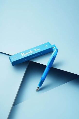 Triad Fountain Pen, Smooth Writing, Snap-Fit Cap, Affordable Daily Use (Chocolate, Medium) in Kuwait