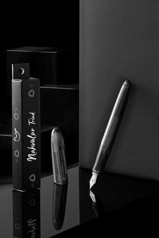 Triad Fountain Pen, Smooth Writing, Snap-Fit Cap, Affordable Daily Use (Chocolate, Medium) in Kuwait