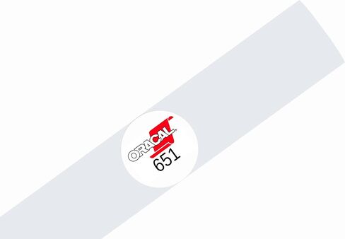Oracal 651 فينيل دائمة 12 بوصة × 15 قدمًا - أبيض غير لامع in Saudi Arabia