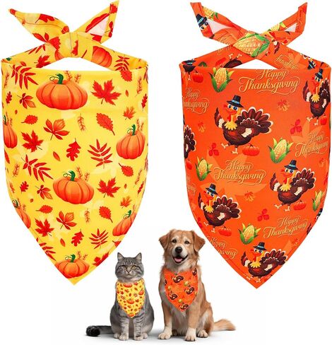 عيد الهالوين الكلب Bandanas Girl 2pcs ، وشاح الكلب بالشبح in Saudi Arabia