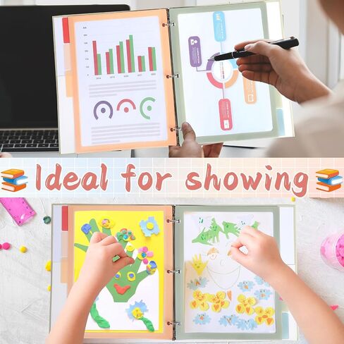 15PCS/3 Set 3 Ring Binder Dividers with Tabs 5 Color Page Dividers for 3 Ring Binder with Tabs 11.5×8.5inch Clear Folder Divider 3 Ring File Organizers Tabbed Index Insert for School Office (Vintage) in Saudi Arabia