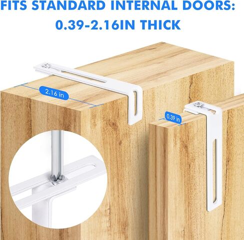 Magnetic Dry Erase Board for Doors, 36x24 Inch Whiteboard with Adjustable Long Arm Hook Mount - Easy to Install, Portable Hanging White Board for Home, Dorm Room, Office Cubicle & Small Spaces in Saudi Arabia