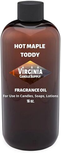 Hot Maple Toddy Type Type Oil (نسختنا من اسم العلامة التجارية) (زجاجة 16 أوقية) لصنع الشموع ، صنع الصابون ، صنع تورتة ، بخاخات الغرفة ، المستحضرات ، معطرات السيارات ، الوحل ، قنابل الحمام ، دفء ....... in Saudi Arabia