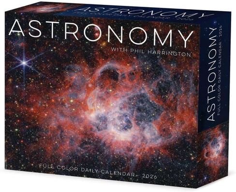 Astronomy 2026 5.4" x 6.2" Box Calendar in Saudi Arabia