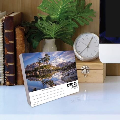 America the Beautiful 2025 6.2" x 5.4" Box Calendar in Saudi Arabia