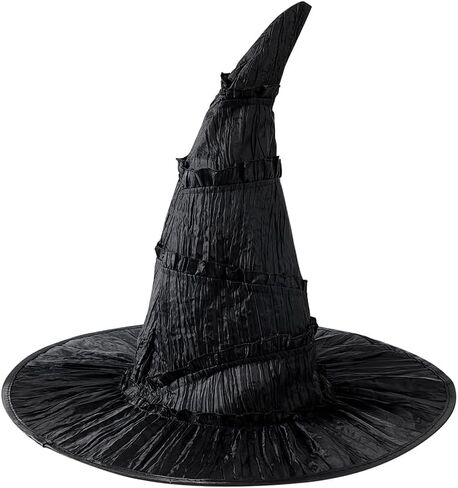 Century Star Black Witch Hat - Witch Wizard Hat Party Accessories for Kids Youth Teens in Saudi Arabia