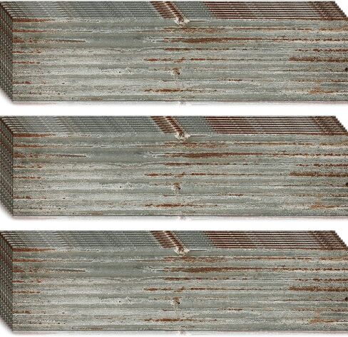 100 Pcs Corrugated Metal Bulletin Board Border Farmhouse Border Teacher Classroom Straight Border Trim Home Sweet Classroom Border Rustic Bulletin Board Border for Classroom Home Decor in Saudi Arabia