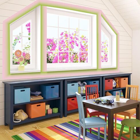 Fuutreo 4 Rolls 131ft Music Bulletin Board Borders Paper Colorful Back to School Bulletin Board Board Borders Decorator in Saudi Arabia