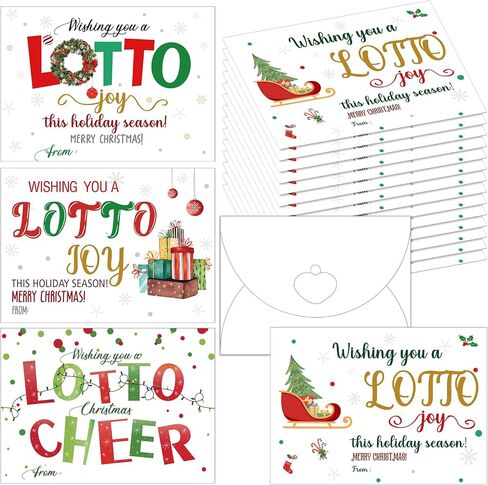48 Pack Halloween Lottery Ticket Markes with Clasp على شكل قلب أتمنى لكم حاملي بطاقات هدايا الحظ لمستلزمات Halloween Party Friends Home Friends ، 4 Designs in Saudi Arabia