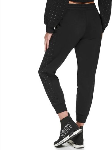 DKNY Women's Metallic Logo Everyday Joggers in Saudi Arabia