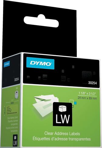 Sanford Clear Address Label 1-1/8 × 3-1/2 in Saudi Arabia
