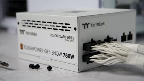 Thermaltake Toughpower GF3 Snow Edition 1200W 80+ Gold Full Modular SLI/Crossfire Ready ATX 3.0 Power Supply PCIe Gen.5 600W 12VHPWR Connector Included PS-TPD-1200FNFAGU-N 10 Year Warranty in Kuwait