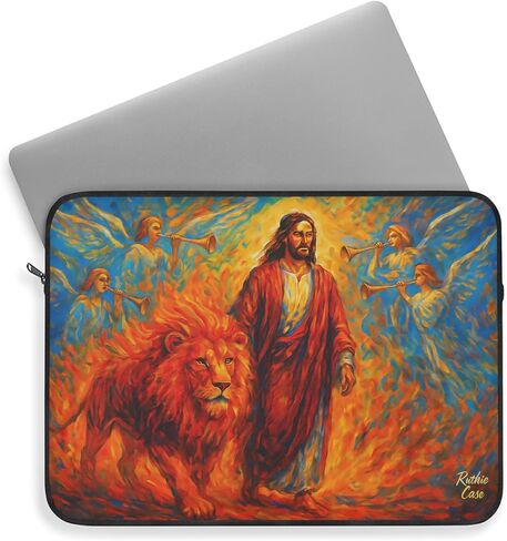 Stylish Judah Laptop Sleeve by Ruthie Case, Protective, Artistic, Lightweight Case for Students, Professionals & Creatives in Saudi Arabia
