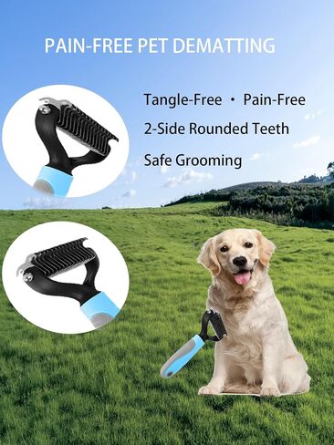 6PS Dog Cat Brush Kitf ، فرش قطة الكلاب ، فرشاة الحمام ، أشعل النار في المشط ، مقص الأظافر ، ملف الأظافر ، مشط البراغيث (6 مجموعات) in Saudi Arabia