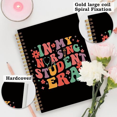 هدايا طالب التمريض Snnder ، هدايا الممرضات الطالب ، هدايا التخرج الممرضة ، هدايا يوم الممرضات الأسبوعية ، هدايا تقدير الممرضات ، في كتاب Notcover Notebcover Notebcover 5.5x8.3 بوصة in Kuwait