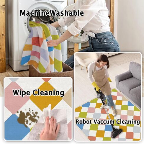 Season wind Boho Vintage Area Rugs 5×7 Washable Non-Slip Traditional Green Area Rug for Living Room Bedroom Dining Room Farmhouse in Saudi Arabia