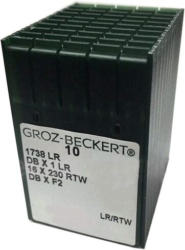 100 Groz-Beckert 1738LR DBX1LR DBXF2 Leather Point Sewing Machine Needles (Assorted Pack) in Saudi Arabia