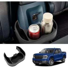 LUWU for 2024 Ford Maverick Cup Holder Insert 2022-2024 Maverick Cup Holder Expander Organizer Cup Holders Water Bottle Expander Drink Holders 2024 Maverick Accessories Maverick Seat Rear Cup Holder