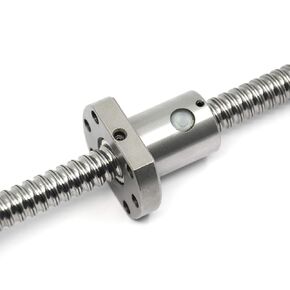 Ball Screw SFU1204（Diameter 12mm Pitch 4mm）Length 200mm with Metal Nut for CNC Machine Parts