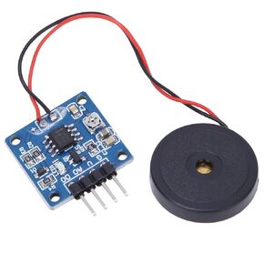 Vibration Sensor Module 5.0V DC AD/DO Piezoelectric Vibration Tapping Sensor Module Vibration Switch Alarm Sensor Module,Module