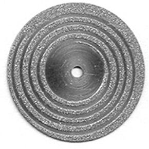 VAL-Lab D911HEF-190T(505.504.190)/UM Diamond Disks, Premium Quality, Turbo Super Flex, Double Sided/UnMounted, Size 19 mm, Thickness 0.14 mm, 30 μm, Fine Grit (Pack of 2)