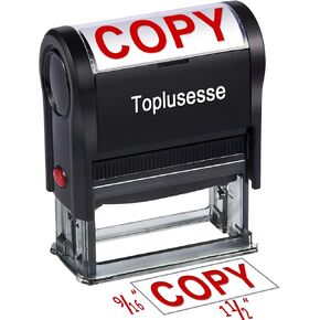 Please Sign and Return Stamp Self Inking Rubber Business Stamp Office Stamp Self Inking Sign and Return Message Stamp Office Supplies- Purple Ink