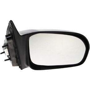 For Honda Civic 2001 2002 2003 2004 2005 Door Mirror Driver Side | Power | Non-Heated | Sedan | Textured | LX Model | Replacement For 76250-S5D-A11 | HO1320141