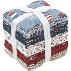 Dani Mogstad Red, White and True 30 Fat Quarters Riley Blake Designs FQ-13180-30