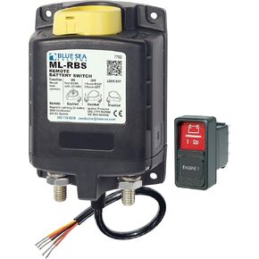 Blue Sea Systems 7702 ML-RBS 24V DC 500A Remote Battery Switch with Manual Control, Beige in Kuwait