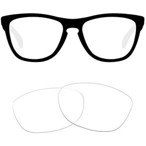 12MM Glare Proof Replacement Lenses Polarized for Oakley Frogskins Sunglasses