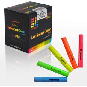 Hagoromo Fulltouch Luminous Chalk 1 Box [5 Color Mix/5 Pcs]