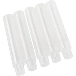 10Pcs Clear Plastic Chalk Holders, Chalk Stick Holder, Adjustable Chalk Cover Chalk Drawing Board Clips for School Classroom Office, School Chalk, Office and School Supplies