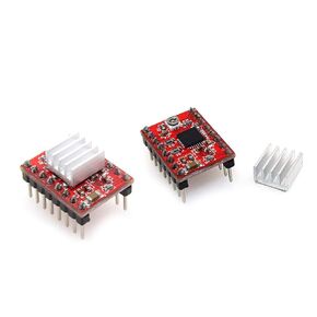 A4988 Stepper Motor Driver Module for Pololu RepRap 3D Printer StepStick (Pack of 2)