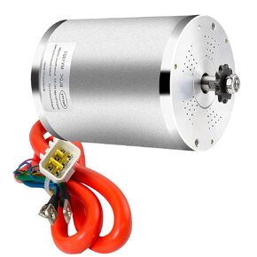 Kunray Electric DC Motor 48V 2000W Motor, Electric Scooter Brushless Motor Max Speed 5700rpm, Electric Dirt Bike Motor Engine, Go Kart Electric Motor with Temperature Sensing