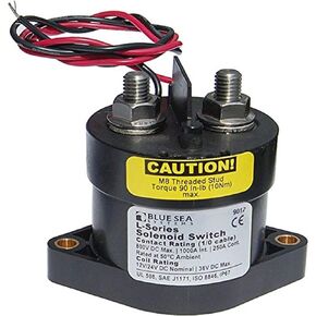 Blue Sea Systems 9012 Solenoid Switch L-Series 12-24V Beige
