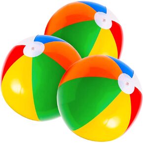 12" Beach Balls,12 Pack Inflatable Beach Balls for Kids,Beach Toys for Kids,Pool Balls Pool Toys Birthday Party Supplies Favors Luau Decorations,Beach Balls Bulk Summer Water Games